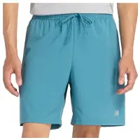 New Balance - Sport Essentials Short Brief 7'' - Pantalones cortos de running size XXL, turquesa
