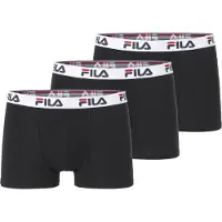 FILA Calzoncillo boxer rojo / negro / blanco