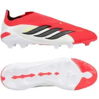 Adidas adidasBota de fútbol sin cordones PREDATOR ELITE césped natural seco 30 1/2 Lucid Red / Core Black / Cloud White Niño
