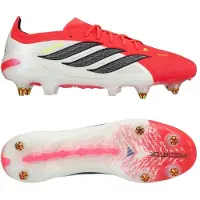 Adidas adidasBota de fútbol Predator Elite césped natural húmedo 42 2/3 Lucid Red / Core Black / Cloud White Unisex
