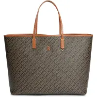 Tommy Hilfiger Shopper marrón / cognac / gris claro / negro