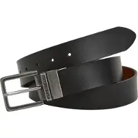 Pepe Jeans para hombre. PM021060 Cinturón Reversible negro (85 cm), Casual, Piel, outlet 2026.