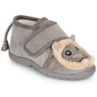 Little Mary Pantuflas LIONVELCRO niño - Gris - 21