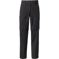 Vaude - Farley Stretch Zip Off Pants II - Pantalones desmontables size 56 - Regular, gris
