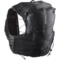 Salomon - Mochilas y cinturones trail/running - Adv Skin Cross Season 15 Ebony/Alloy - Talla L - Negro