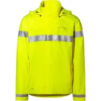 Vaude - Luminum Rain Jacket - Chaqueta de ciclismo size L, amarillo