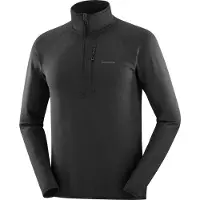Salomon - Forros polares - Sntial Lightwarm HZ M Deep Black - Talla S - Negro