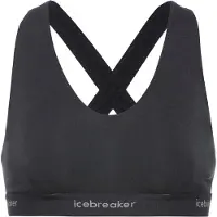 Icebreaker - Women's 125 Cool-Lite Sprite Racerback Bra - Sujetador deportivo size S, negro