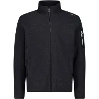 CMP - Jacket Jacquard Knitted 38H2237 - Forro polar size 46, negro