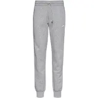 Nike Pantalón 'Phoenix Fleece' gris moteado / blanco