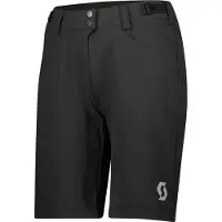SCOTT - Women's Shorts Trail Flow with Pad - Pantalones de ciclismo size XL, negro