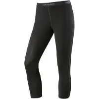 Icebreaker - Ropa interior térmica mujer - W Merino 200 Oasis 3/4 Leggings Black para Mujer de Lana - Talla XS - Negro