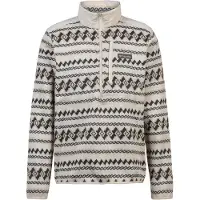 Columbia - Sweater Weather Printed Half Zip II - Jerséis de forro polar size M, gris/beige