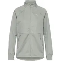 Odlo - Ropa de esquí nórdico mujer - Jacket Essentials Warm W Shadow para Mujer de Softshell - Talla S - Gris