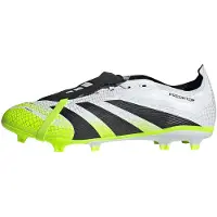 Adidas adidasBota Predator League Fold-Over Tongue césped natural seco/multisuperficie 44 Cloud White / Core Black / Lucid Lemon Unisex