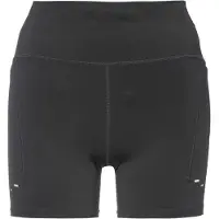 Nike Running - Ropa trail running mujer - W Swift 4In Short Tight Black Reflective Silver para Mujer de Lana - Talla L - Negro