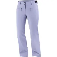 Salomon - Pantalones de esquí mujer - Edge Pant W Blue Granite para Mujer - Talla S - Púrpura