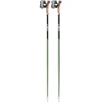 LEKI - Bastones - Flash Carbon - Talla 130 cm - Negro
