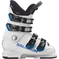 Salomon - Botas de esquí para niños - S/Race 60T M White/White/Process Blue - Talla 20 - Blanco