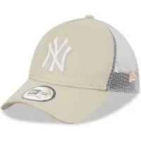 New Era Gorra 'League Essenl Neyyan' beige / negro / offwhite