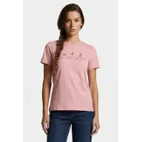French Connection Grow Tee Washed Pink Talla: L | Camisetas de Seda Outlet | Mujer | Rosa
