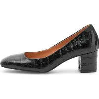 Woden Marie Low Croco Black Talla: 36 | Pumps Outlet | Mujer | Negro