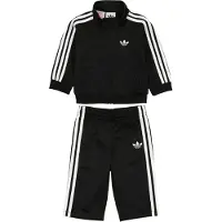 Adidas Originals Ropa para correr 'Firebird' negro / blanco