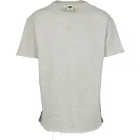 Urban Classics Herringbone terry Tee Lightgrey Talla: S | Camisetas Básicas Outlet | Hombre | Gris