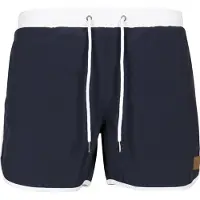 Urban Classics Bermudas navy / blanco