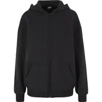 Urban Classics Sudadera con cremallera negro