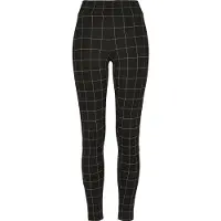 Urban Classics Leggings negro / blanco