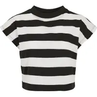 Urban Classics Camiseta negro / blanco