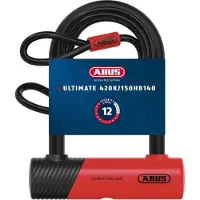ABUS - Ultimate 420K - Candado para bicicleta size Bügelhöhe 140 mm, gris