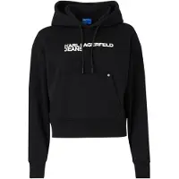 Karl lagerfeld JEANS Sudadera negro / blanco