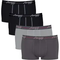 Sloggi Calzoncillo boxer gris / negro