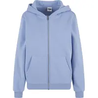 Urban Classics Sudadera con cremallera azul cielo
