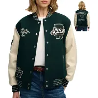 Superdry Chaqueta Bomber Patched Varsity