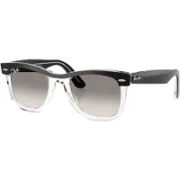 Ray-Ban - Marcas - Wayfarer Street Neat Black Trans/Gradient Grey - Negro