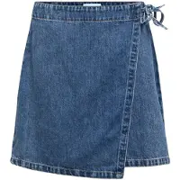 Object Falda 'OBJRosie' azul denim