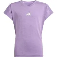 Adidas adidasCamiseta con cuello de pico Go-to 140 Active Purple / Ice Lavender / White Niño