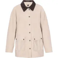 Dreimaster Chaqueta de entretiempo negro / offwhite