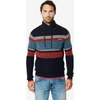 KOROSHI Jersey azul / navy / rojo / blanco