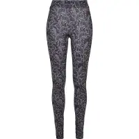 Urban Classics Leggings negro / blanco