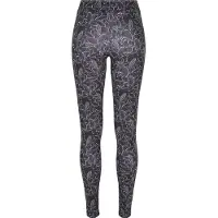 Urban Classics Leggings negro / blanco