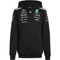 Adidas adidasSUDADERA CON CAPUCHA PILOTO MERCEDES - AMG PETRONAS FORMULA 1 TEAM 164 Black Niño