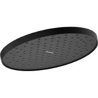 Hansgrohe , ducha de techo Activera S 240, 1 chorro, tecnología EcoSmart+, color mate, 1 unidad.