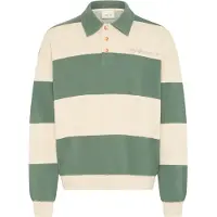 !Solid Sudadera 'SDTennyson' crema / verde