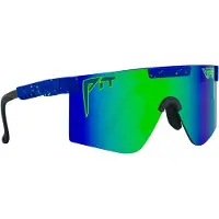 Pit Viper - Gafas de sol - The Leonardo Original Wide HDPV Polarized Blue-Green - Azul
