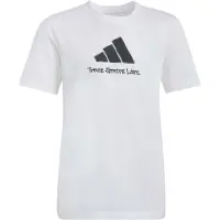 Adidas adidasCAMO GRAPHIC T-SHIRT JUNIOR 140 White Niño