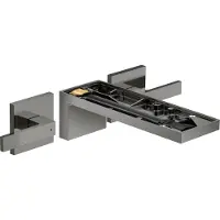 Axor 47082330: Grifo de lavabo de 3 orificios, línea AxMyEdition